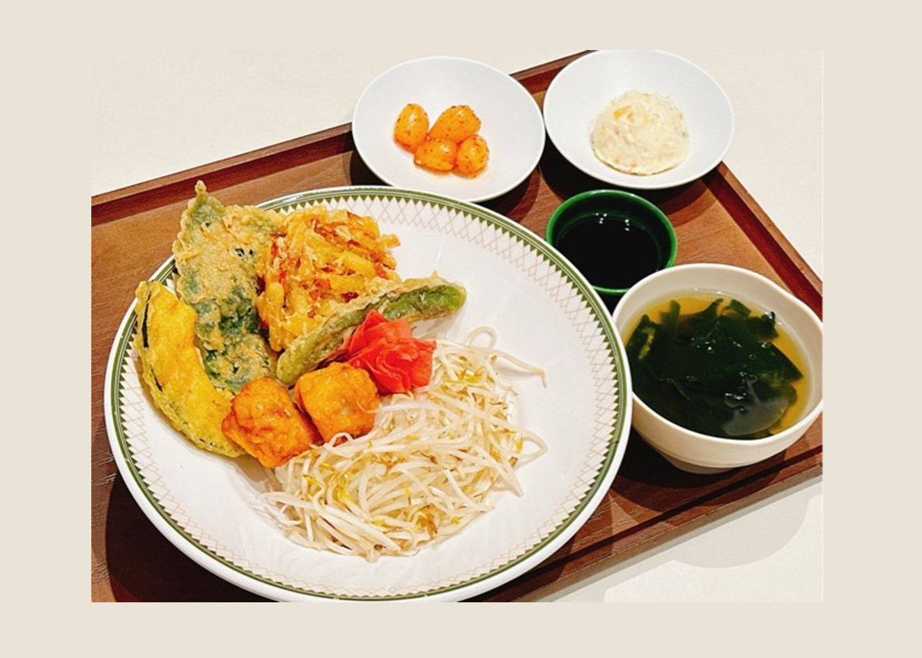 [아워홈오피스]모듬튀김텐동