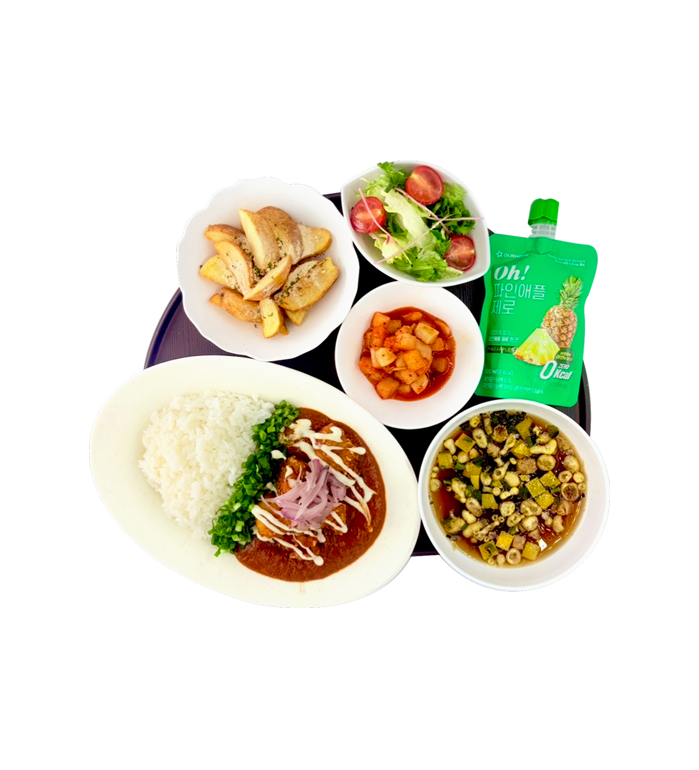 탄두리치킨스테이크마살라레드커리