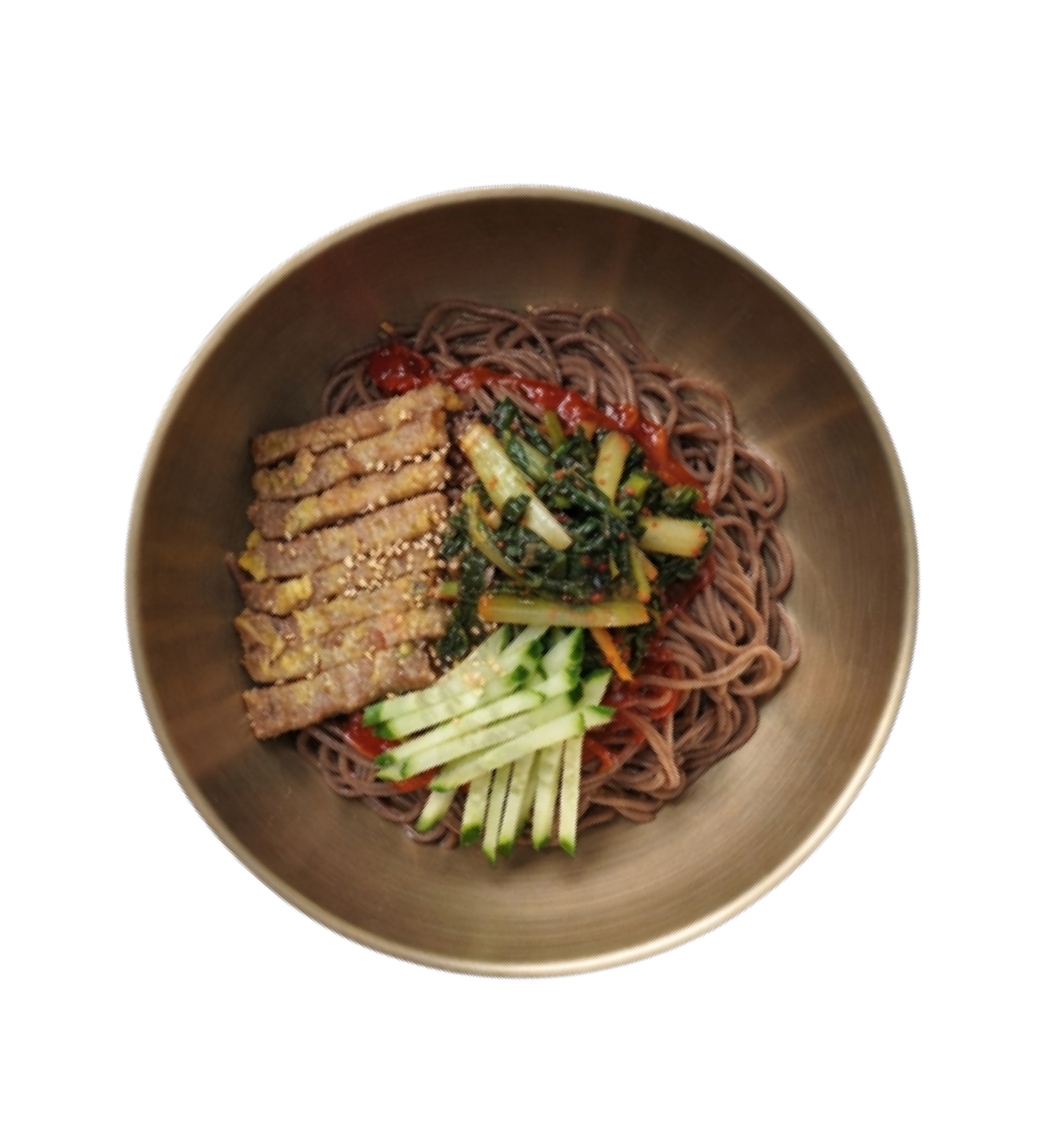 너비아니육전열무메밀비빔면