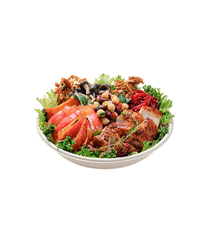 골든애플치킨하베스트샐러드