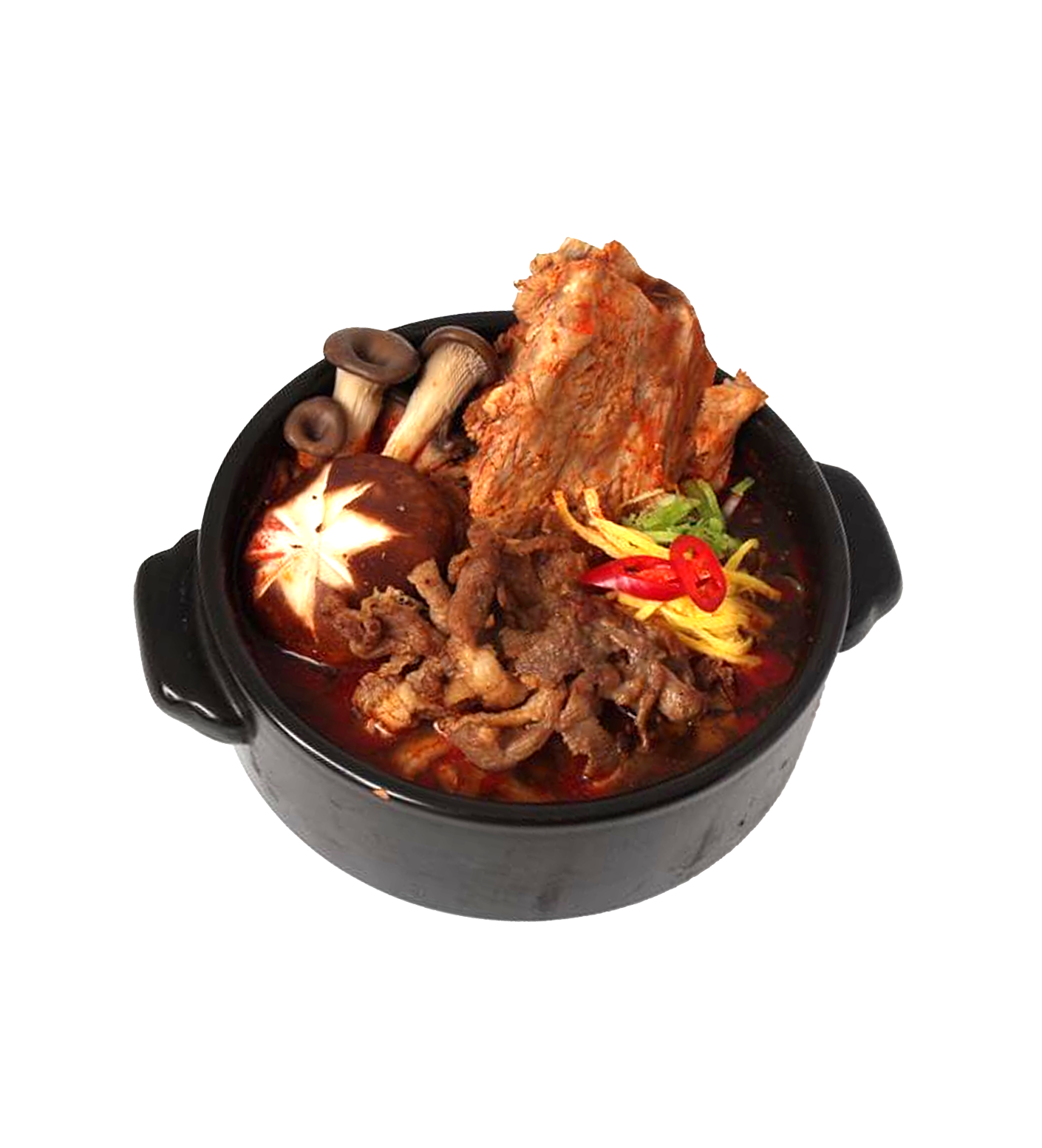 푸짐얼큰등뼈탕