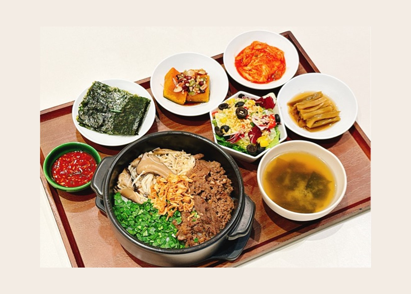 [아워홈오피스]불고기버섯솥밥