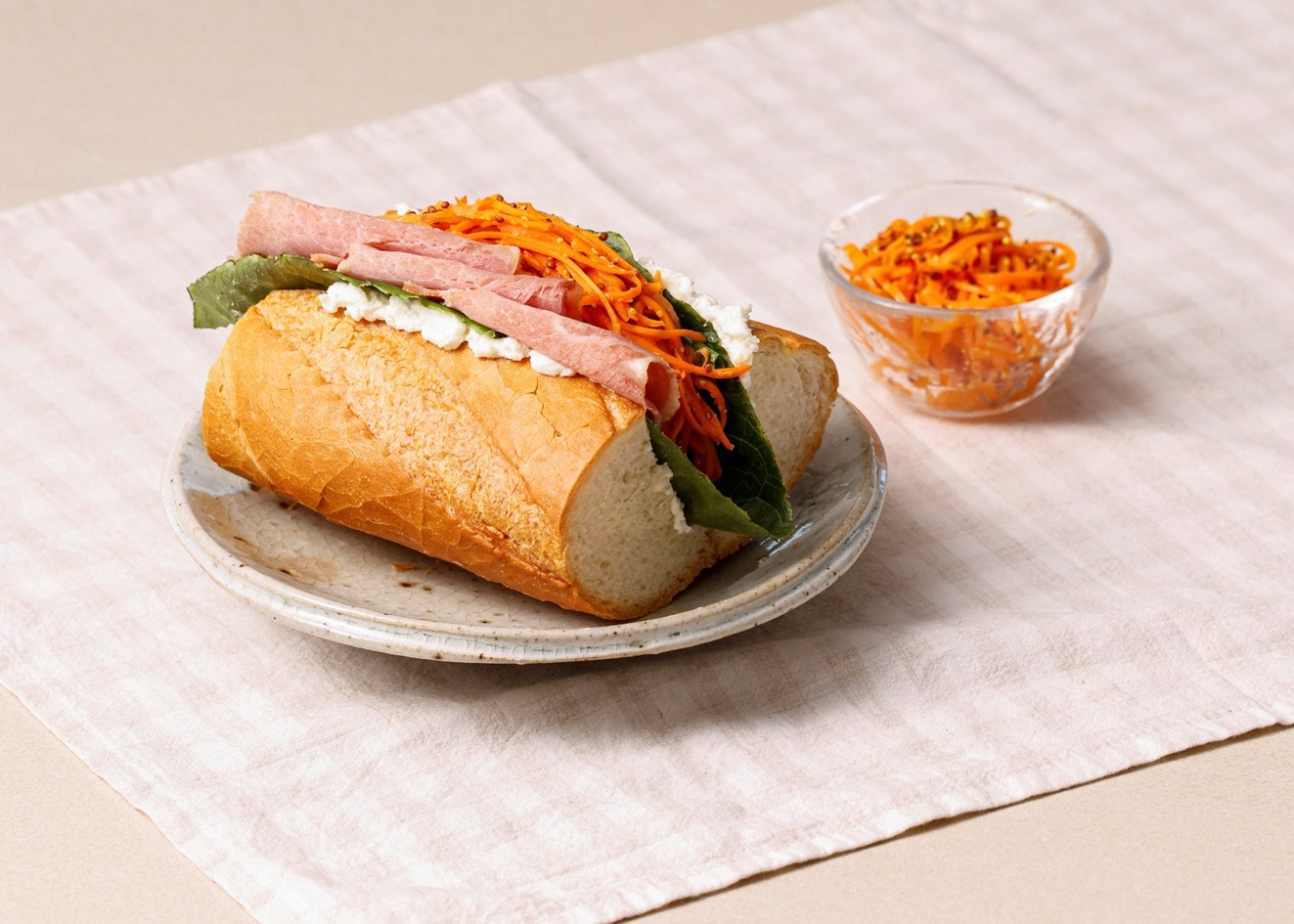 [모닝레이브]당근라페 리코타 바게트