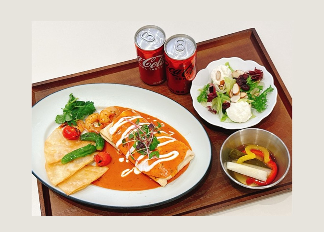 [아워홈오피스]닭가슴살앤칠라다&또띠아나쵸