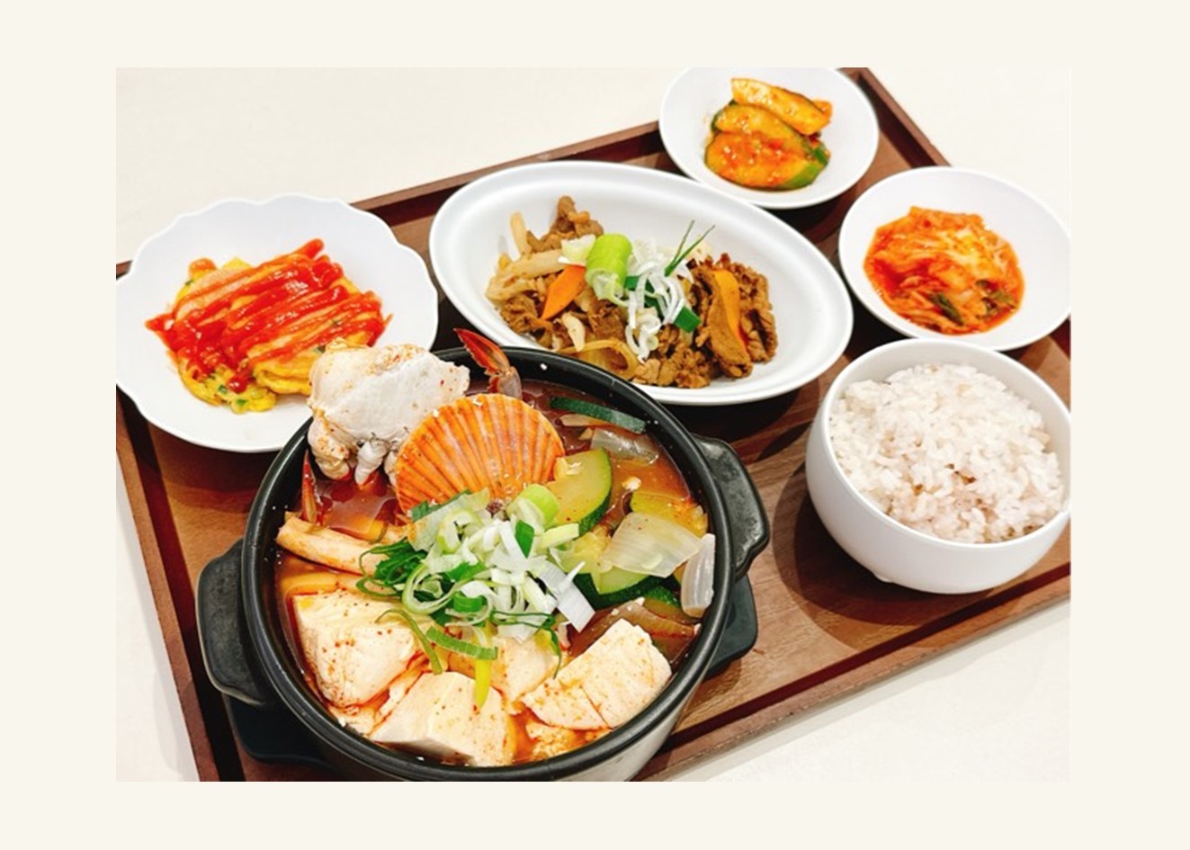 [아워홈오피스]해물순두부찌개