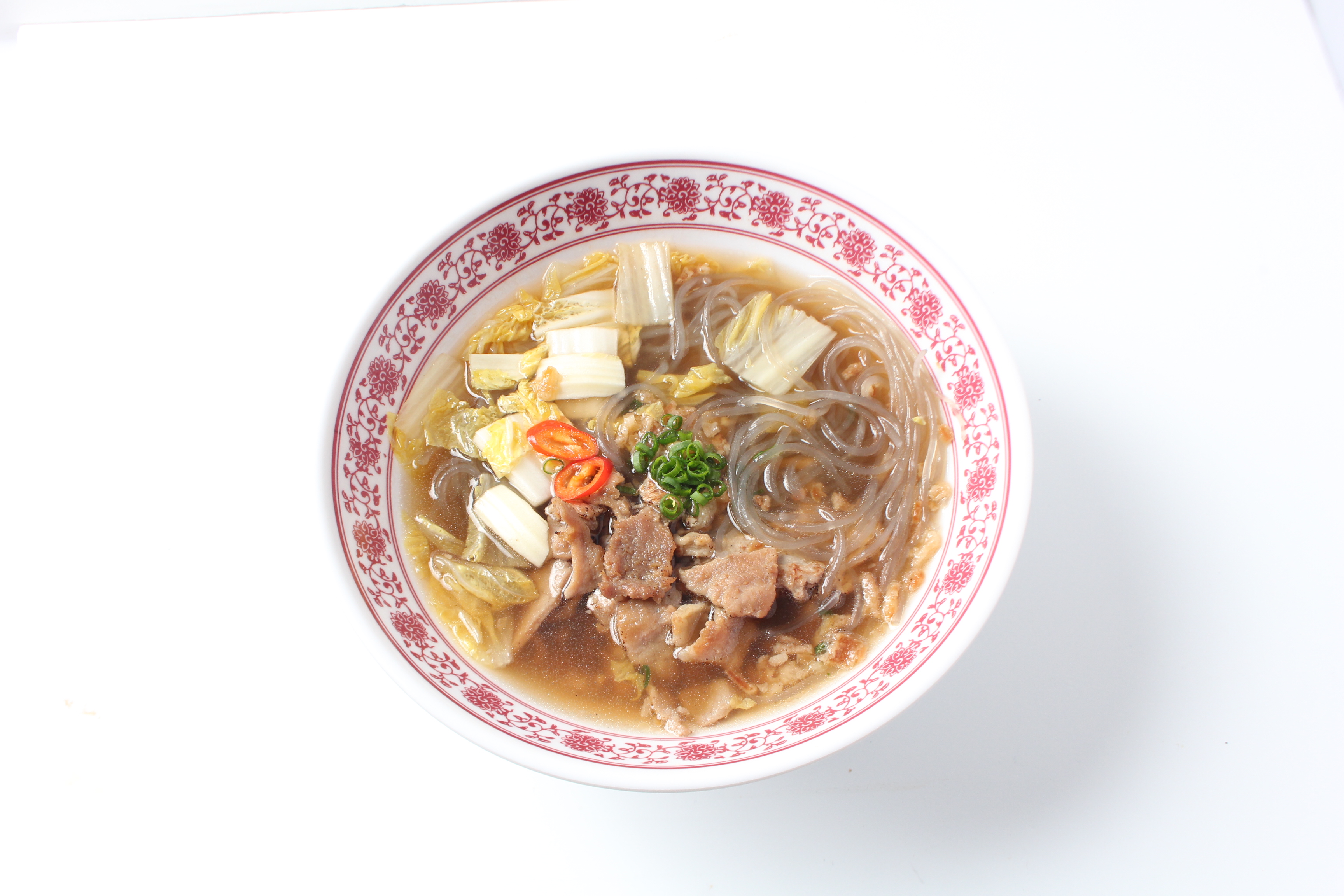 불고기백채탕면