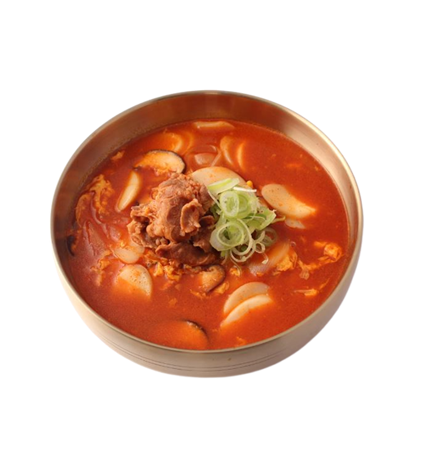 매운우삼겹떡국