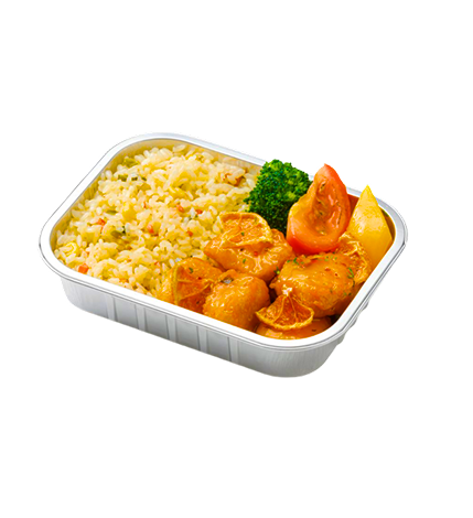 오렌지치킨덮밥