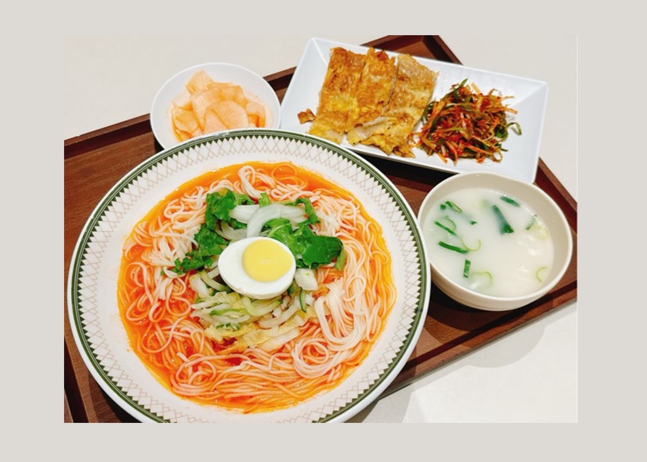 [아워홈오피스]망향식비빔국수