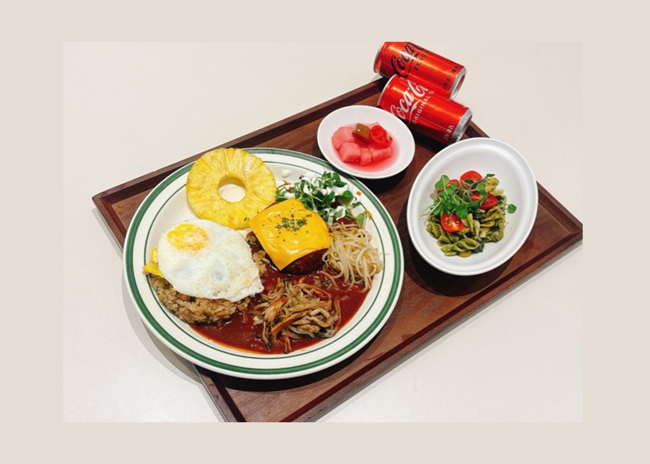 [아워홈오피스]하와이안로코모코 