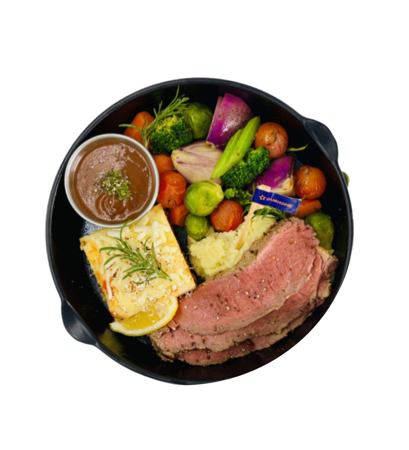 [크리스마스&연말특식] 로스트비프&카빙