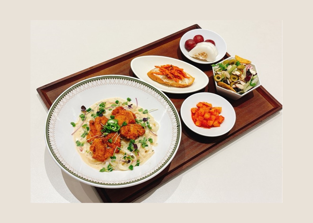 [아워홈오피스]치킨크림스튜우동