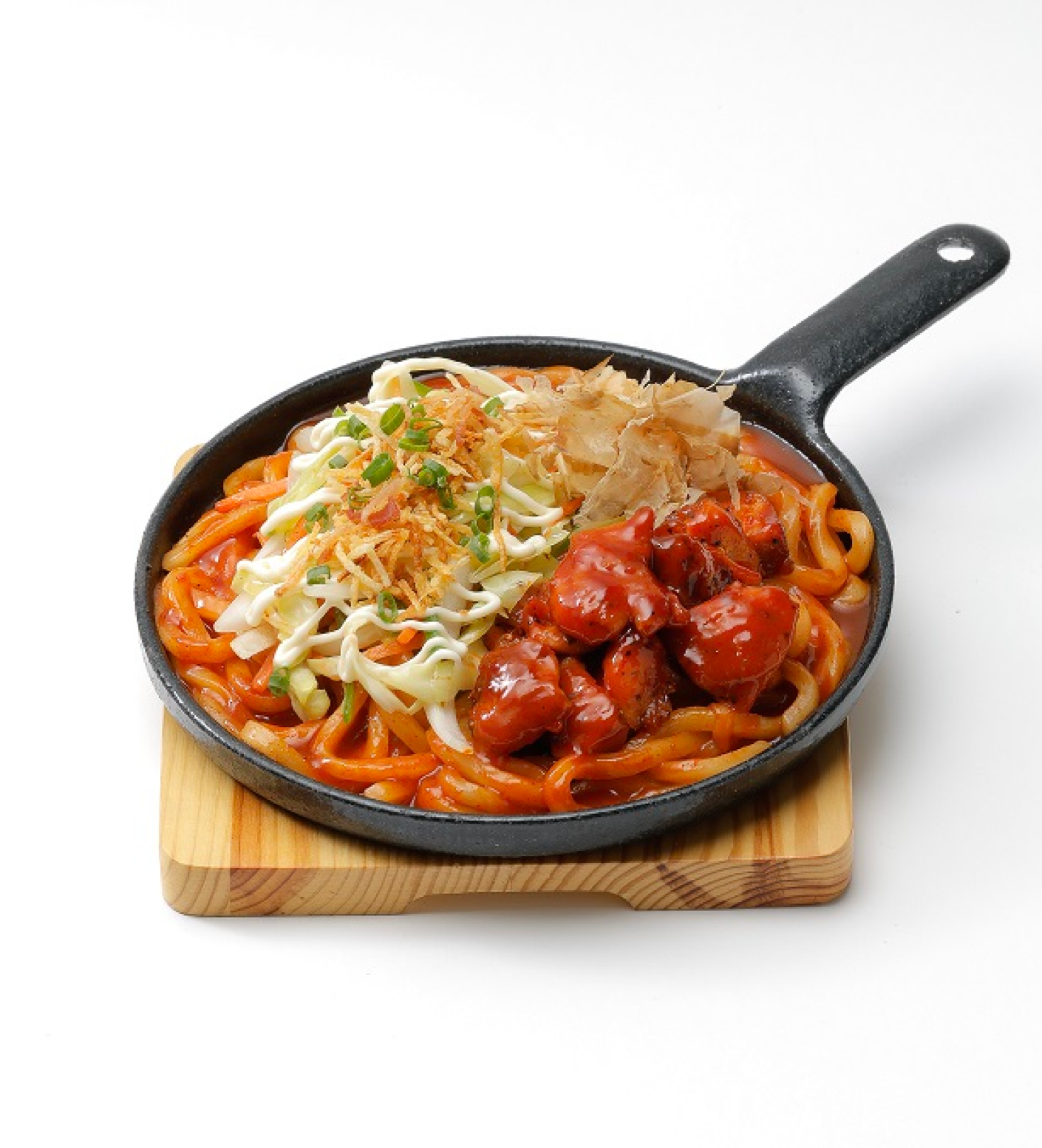 불닭크런치야끼우동