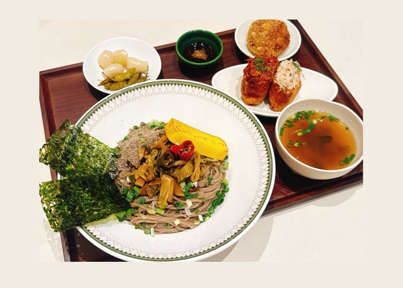 [아워홈오피스]들기름갓소바